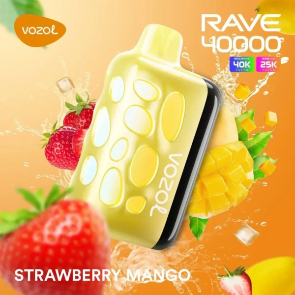 Vozol Rave 40000 Strawberry Mango