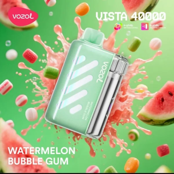 Vozol Vista 40000 Watermelon Bubble Gum